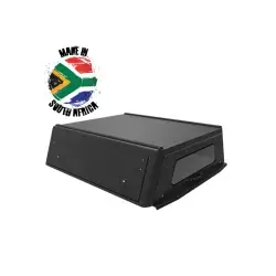 Hardtop Explorer noir lisse Toyota Hilux 2005-2015 double cabine Alu-Cab